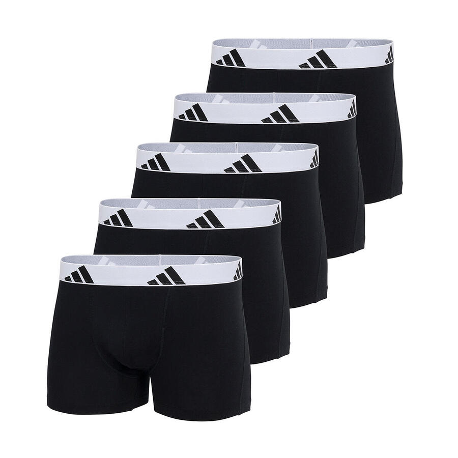 

ADIDAS Мужские шорты/брюки в ретро-стиле – упаковка из 5 шт., Active Flex Cotton