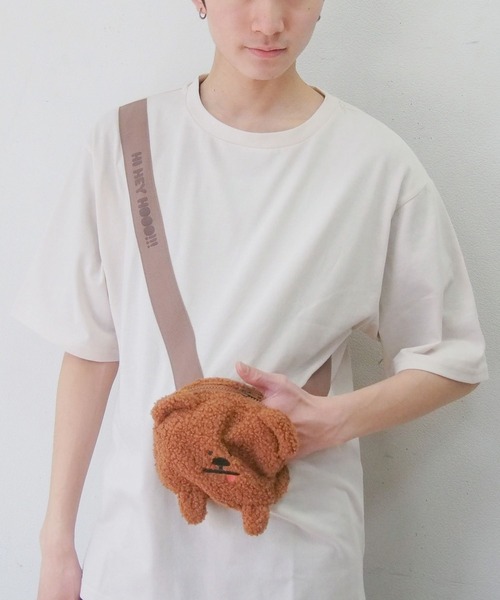 

LB/S Футболка с принтом животных, серия «Животные», LB/S, бежевый