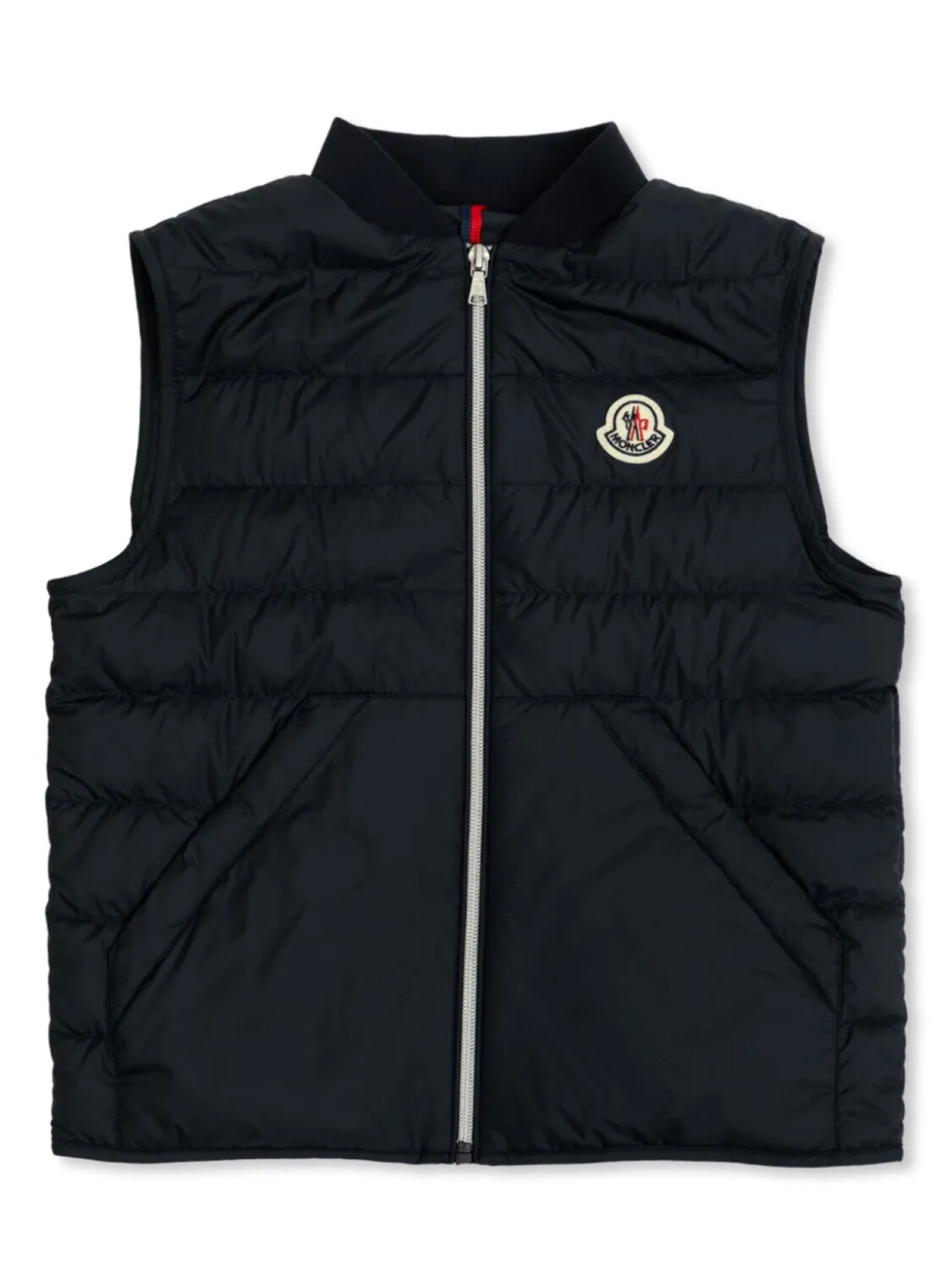 

Жилет Moncler Enfant с логотипом, синий