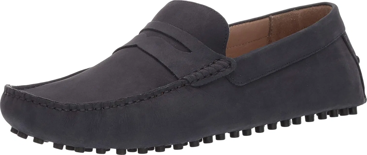 Лоферы мужские Carlos Santana Navy Calf Nubuck