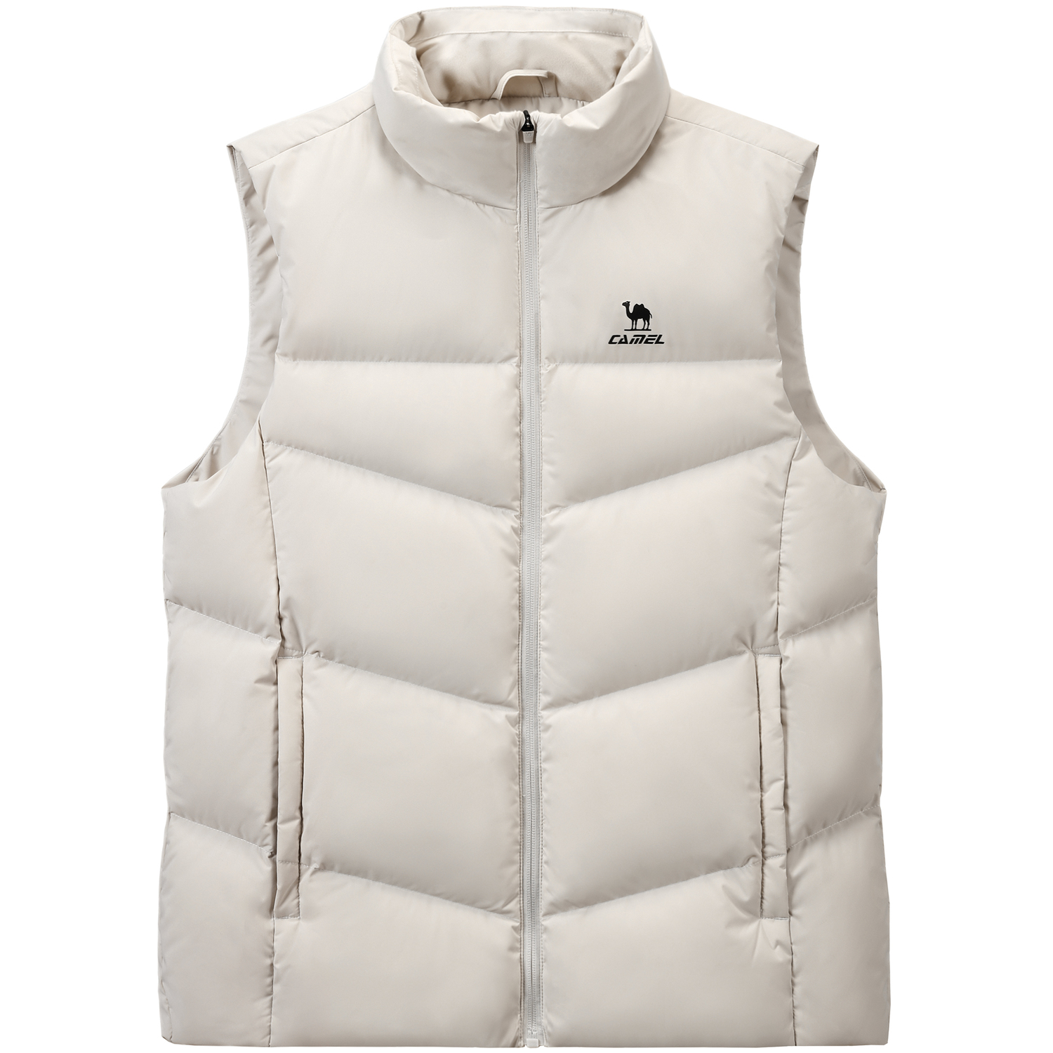 

Пуховик из коллекции Warm Fleece для мужчин CAMEL, oak серый