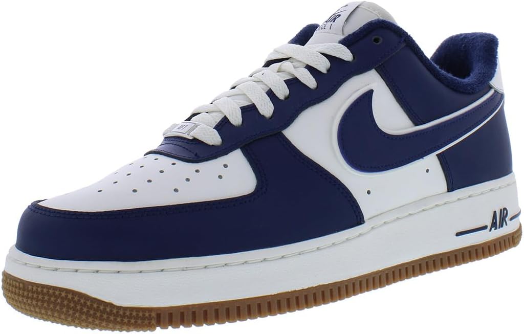 Нижние кроссовки Nike Men's Air Force 1, белый/синий/темно-синий