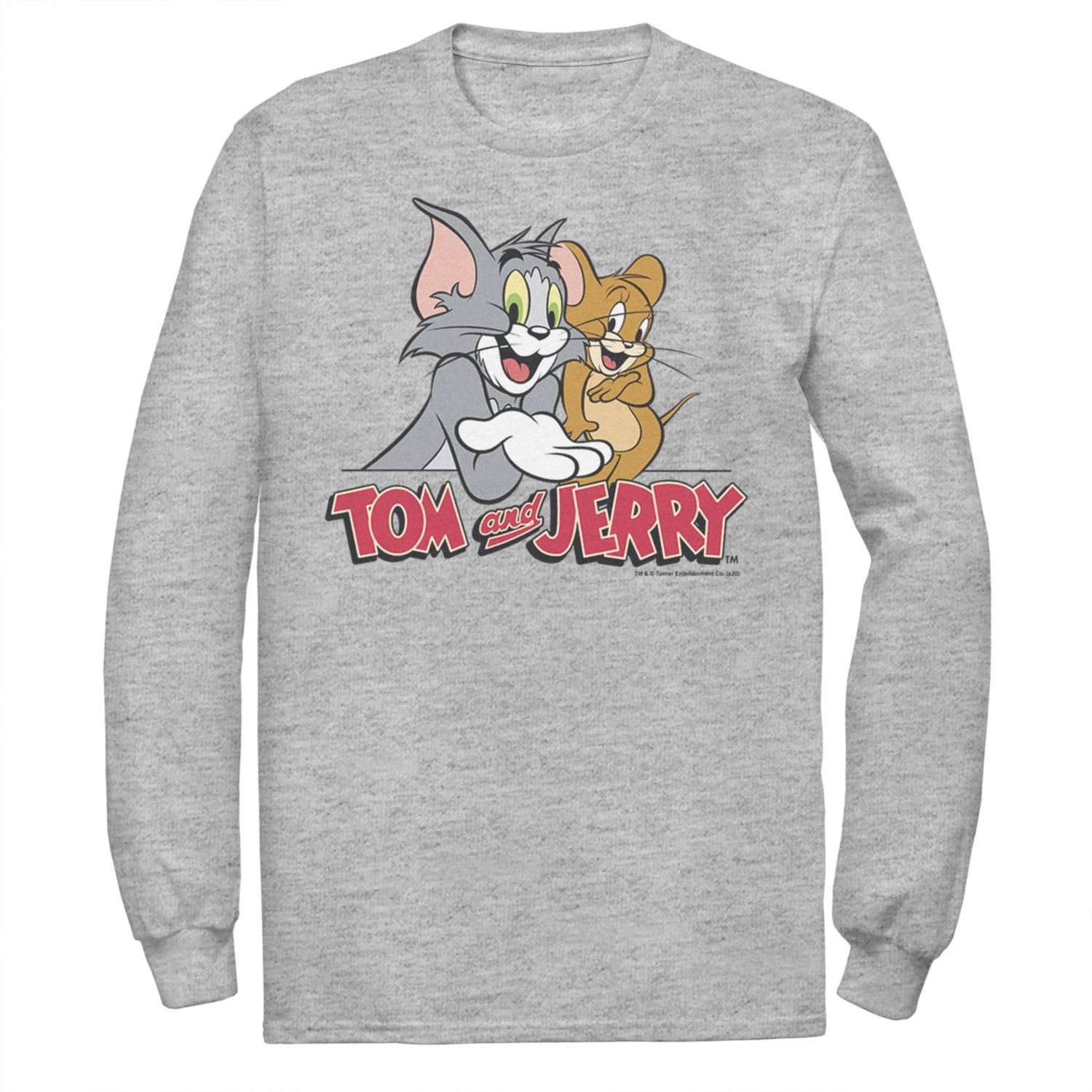 

Мужская футболка с логотипом Tom And Jerry Pals Licensed Character