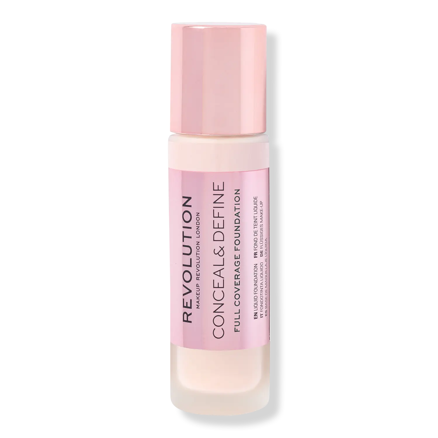 

Тональный крем Conceal & Define с полным покрытием Revolution Beauty, F6 (for light/medium skin tones w/ a neutral undertone)