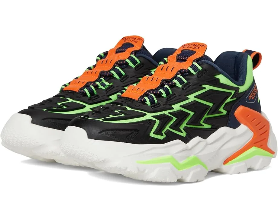 Кроссовки SKECHERS KIDS Hands Free Slip-ins-skech-bots 2.0 403893L (Little Kid/Big Kid), Black/Lime