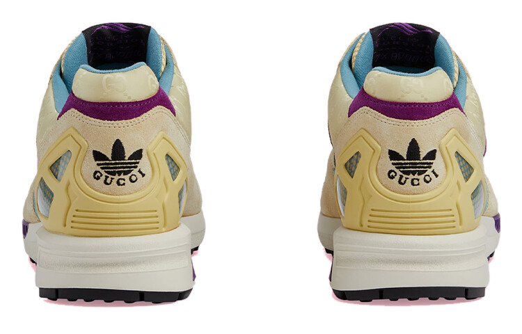 Кроссовки мужские Gucci x Adidas Originals ZX 8000, бежевый — фото 2