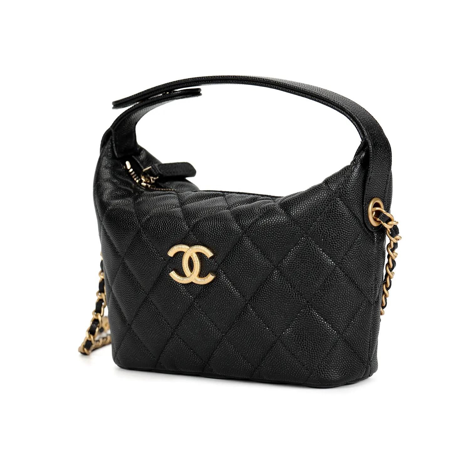 CHANEL Женская сумка из коровьей кожи черная — фото 2