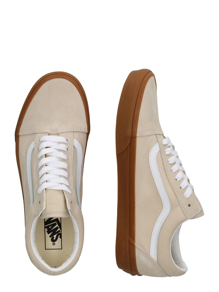 Кроссовки VANS Old Skool, бежевый — фото 2