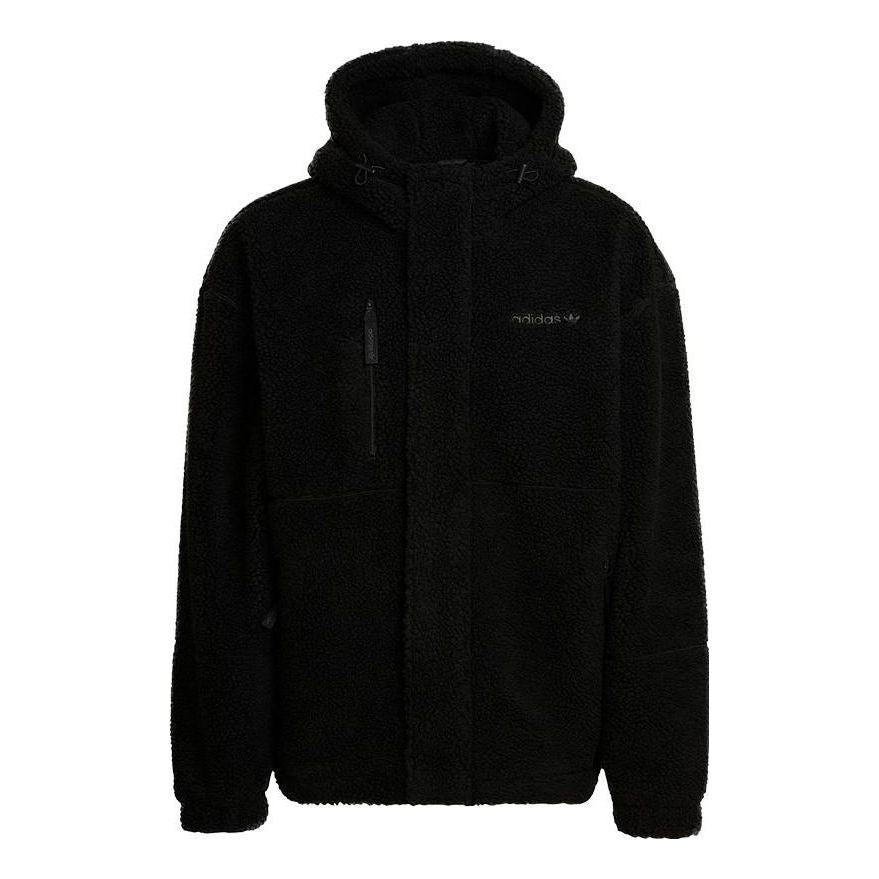 

Куртка adidas Originals Polar Fleece Storm Jackets 'Black', черный