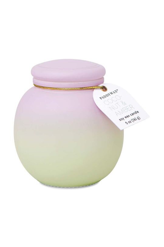 

Ароматические свечи Соевые Кокос и Янтарь 141 г Paddywax, мультиколор