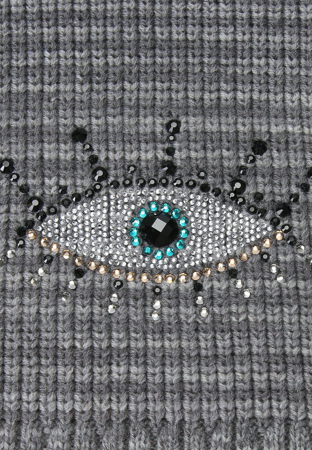 

Шарф EVIL EYE Kurt Geiger London, серый