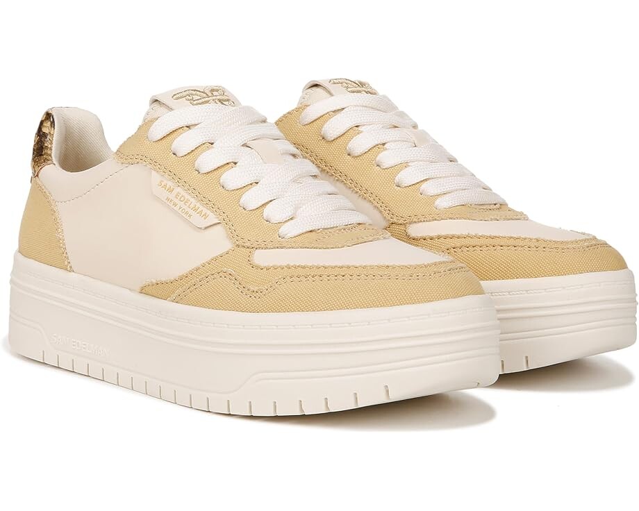

Кроссовки Sam Edelman Blaine, цвет Cream/Saffron Tan