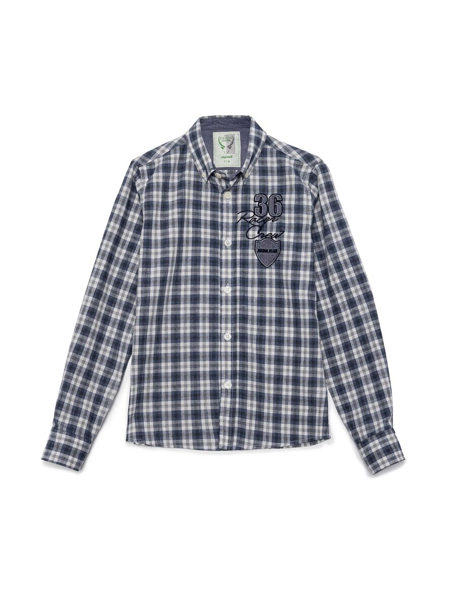 

Топ By Diess Collection Regular fit Button Up, цвет Navy/White