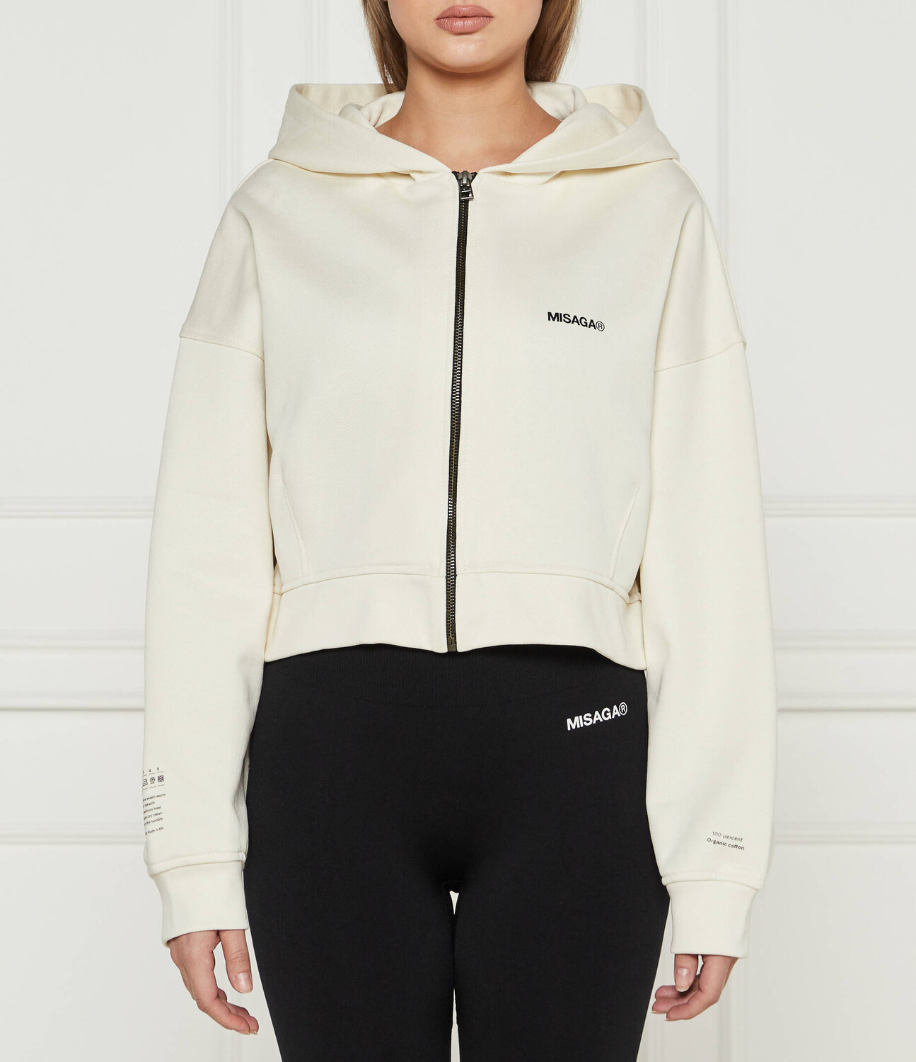 

Толстовка MISAGA Cropped Fit, кремовый