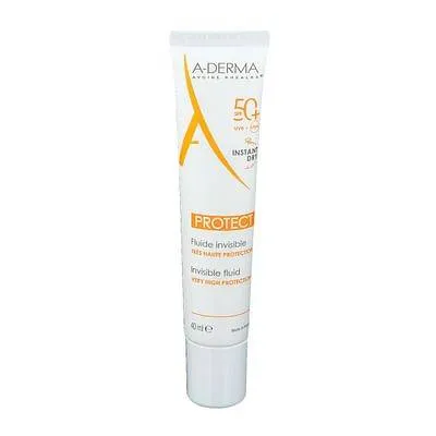 

A-Derma Protect Invisible Fluid SPF 50+ Защита лица 40 мл Aderma