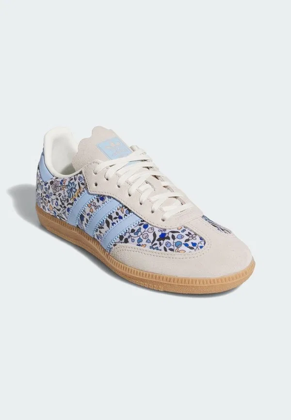 Кроссовки samba og freedom london Adidas Originals, Blue Off White Gum — фото 2