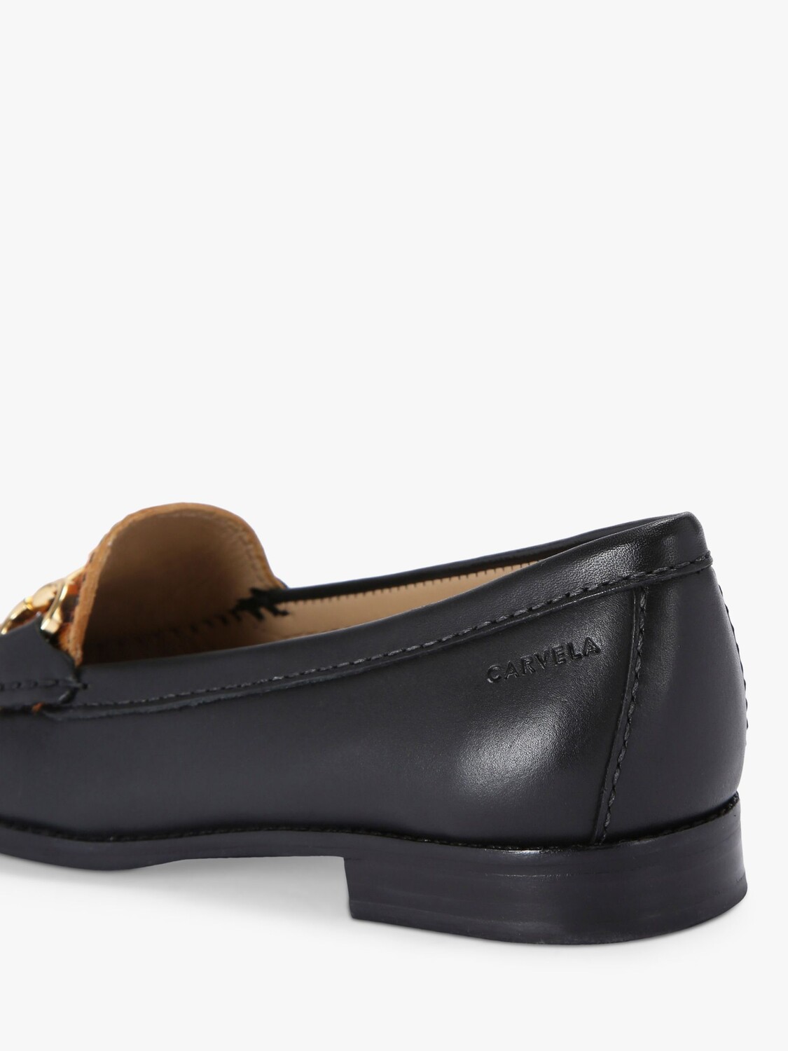 Нажмите на лоферы без шнуровки Carvela, черный/мульти — фото 3
