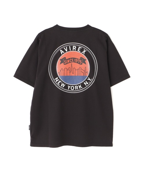 

Футболка с коротким рукавом Varsity 'Manhattan' AVIREX, черный