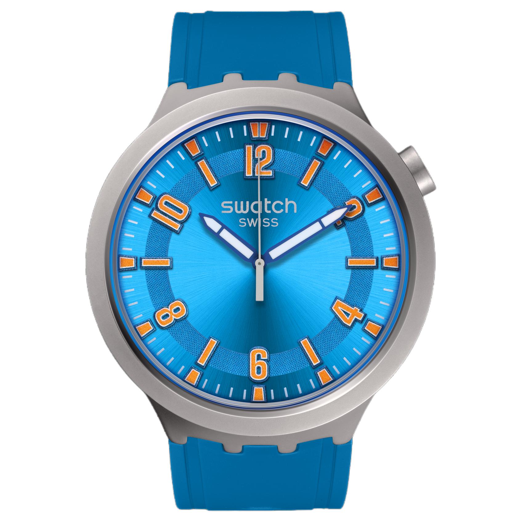

SWATCH Часы Unisex Blue Watch SB07S115, Blue Dial