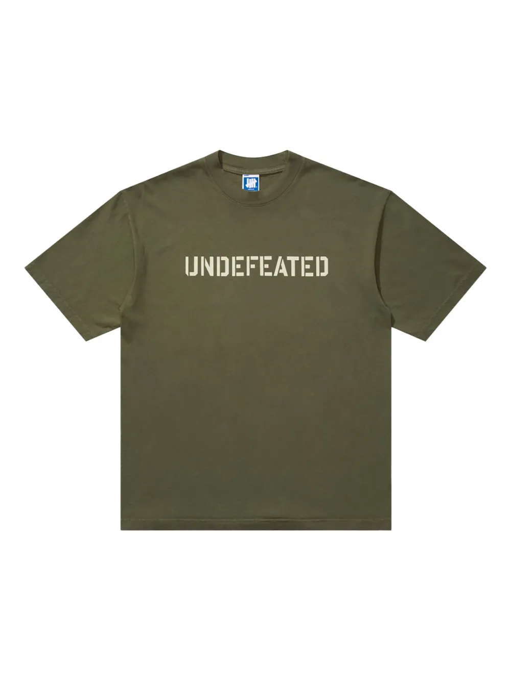 

Футболка с трафаретом Undefeated, зеленый
