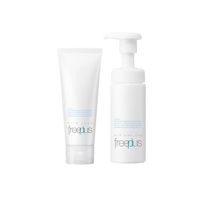 Freeplus Оригинальный увлажняющий очищающий гель с аминокислотами FULIFANGSI + пенка для умывания, Cleanser Foam 150ml+Facial Cleanser 100g (New Packaging)