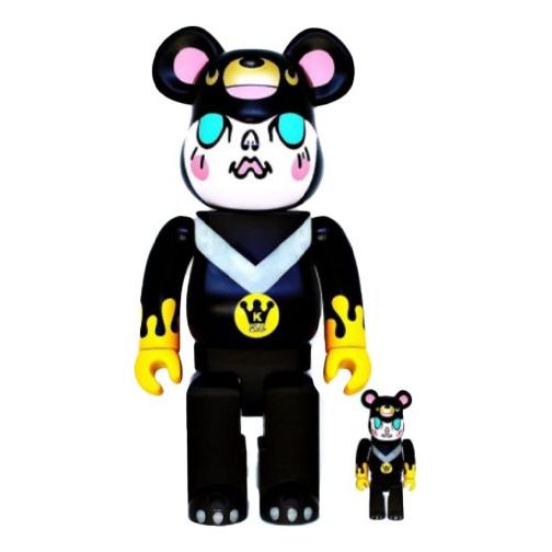 

Фигурка BE@RBRICK Molly Bear 2018 100%+400% 'Black White Yellow'