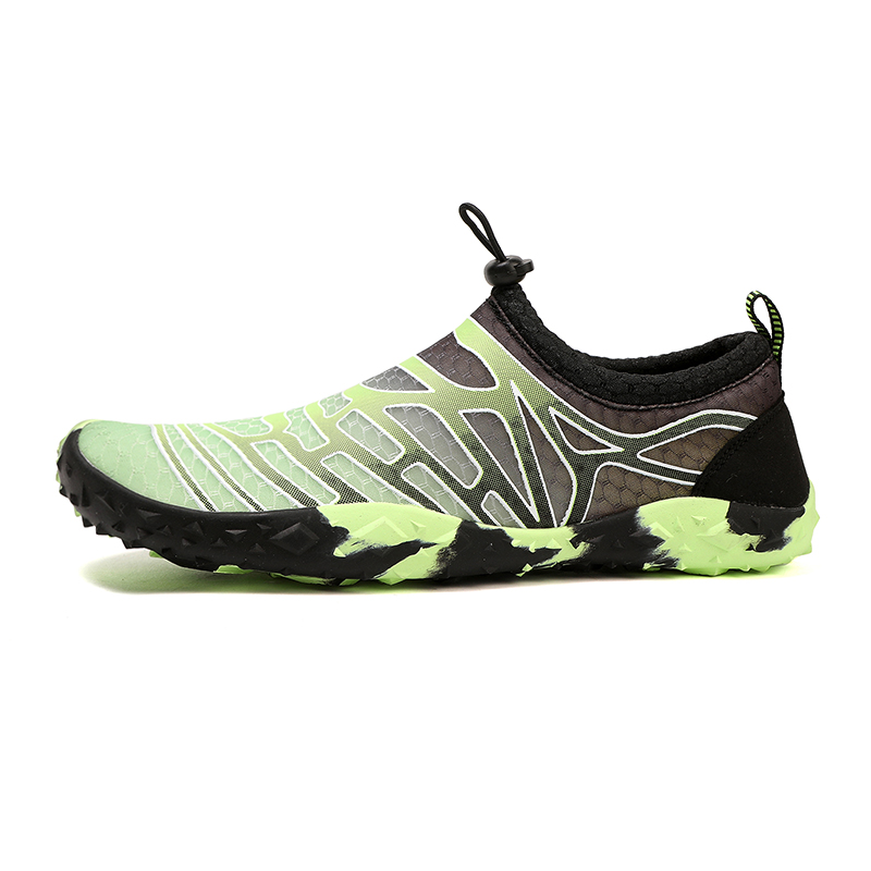 

LONGDUIZHANG Антискользящие антиударные дышащие треккинговые ботинки Unisex LXSM-ZB11 Black Green, цвет LXSM-ZB11 Black Green[Cooling Breathable]