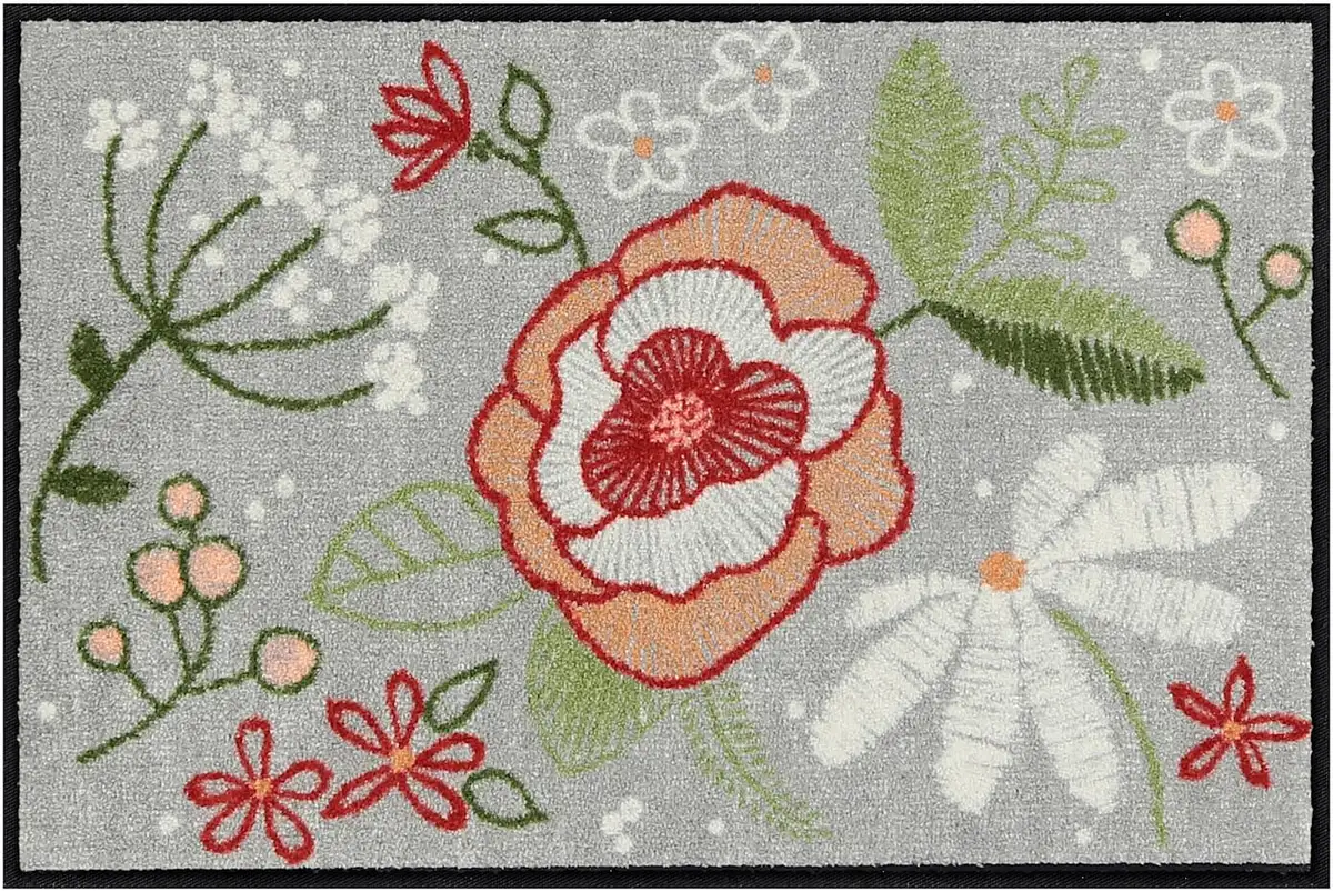 

Коврик Salonloewe Ø 85 см, цвет grau-bunt