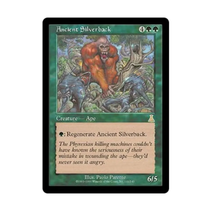 

CCG Древний Сильвербэк (клавиша R), MTG - Urza's Destiny