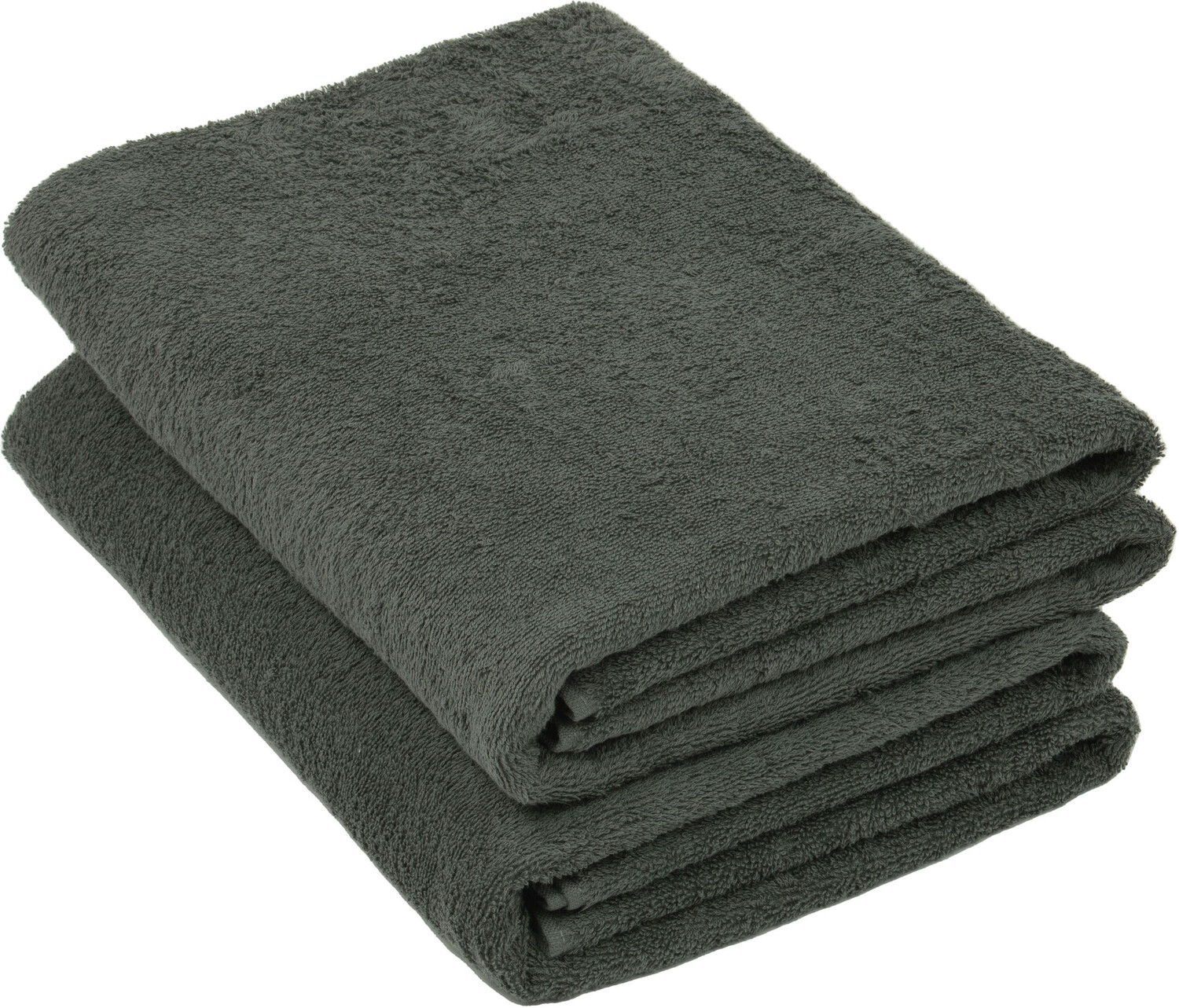 

Банное полотенце набор из 2 шт Zollner, антрацитовый