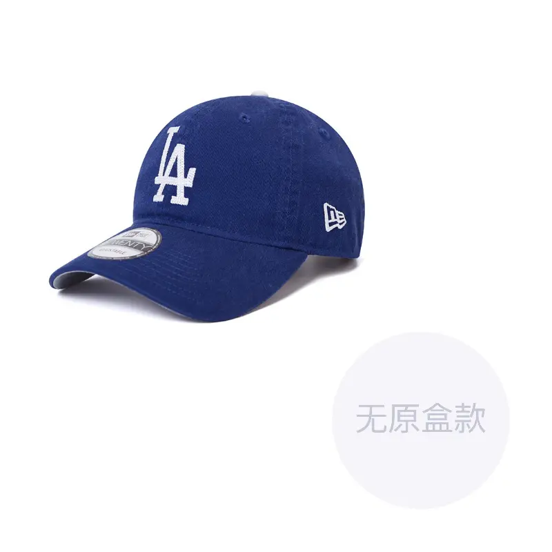 

New Era Хлопковая бейсболка унисекс синяя, Blue