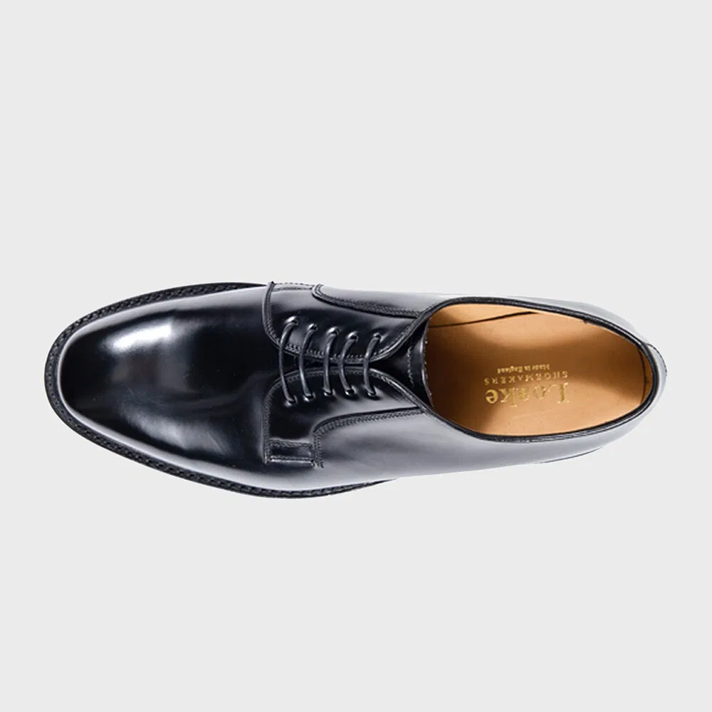 Мужские чёрные туфли дерби Loake 771B из коровьей кожи от Loake — фото 2