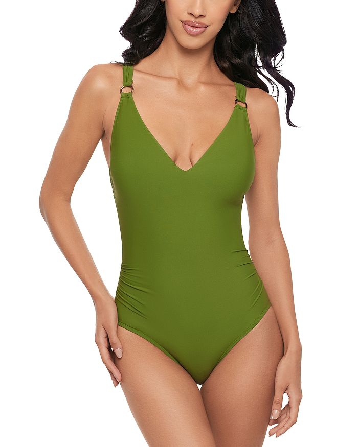 

Сплошной купальник Solid Dakota Magicsuit, зеленый