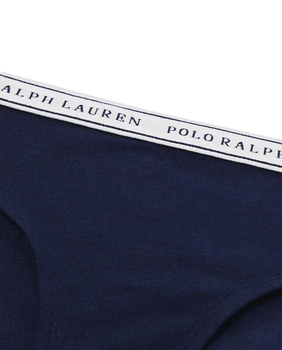 Набор из 2 трусиков-бикини Polo Ralph Lauren для девочки, синий — фото 3