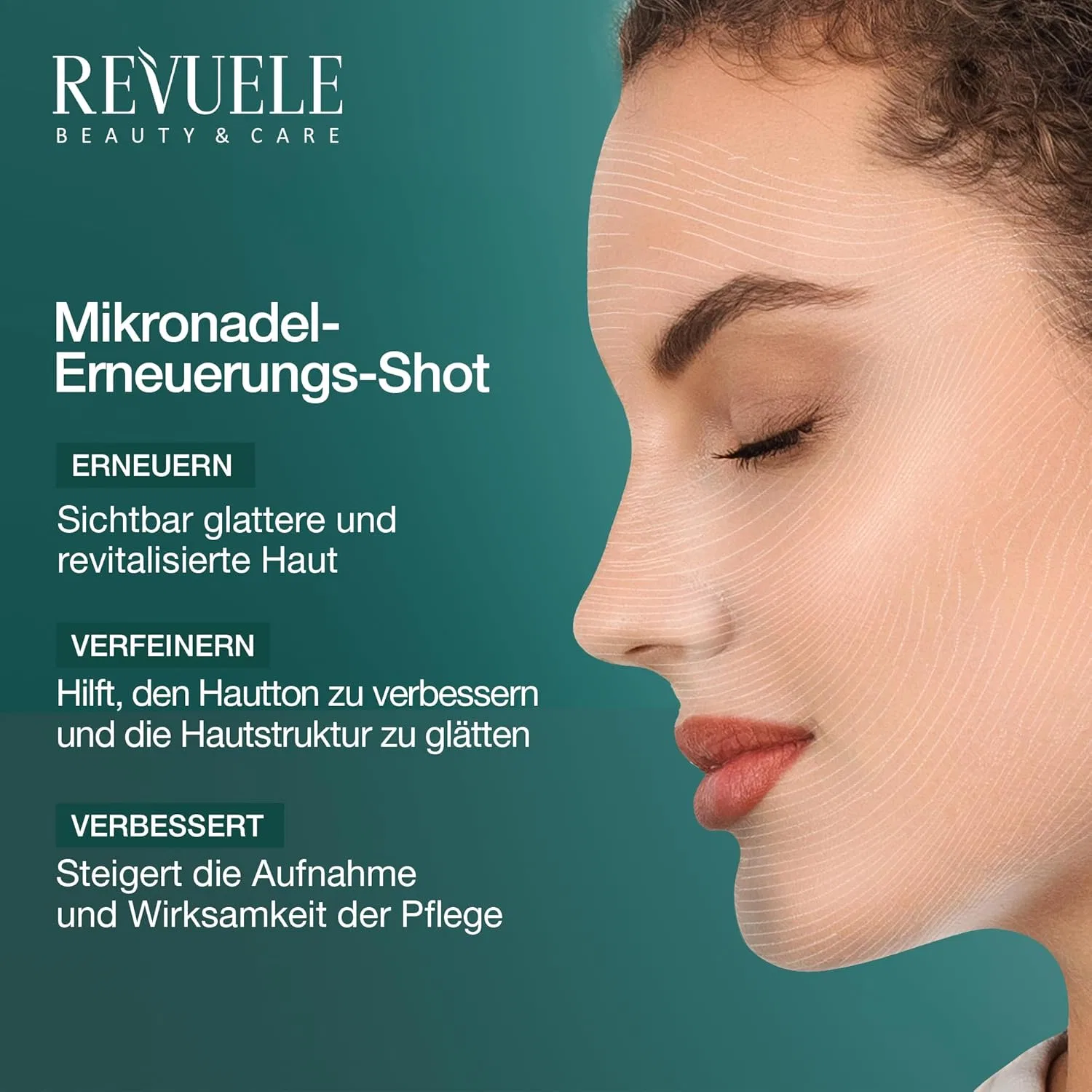 Гель-крем для обновления кожи Revuele Micro Needles Renewal Shot Revuele — фото 3