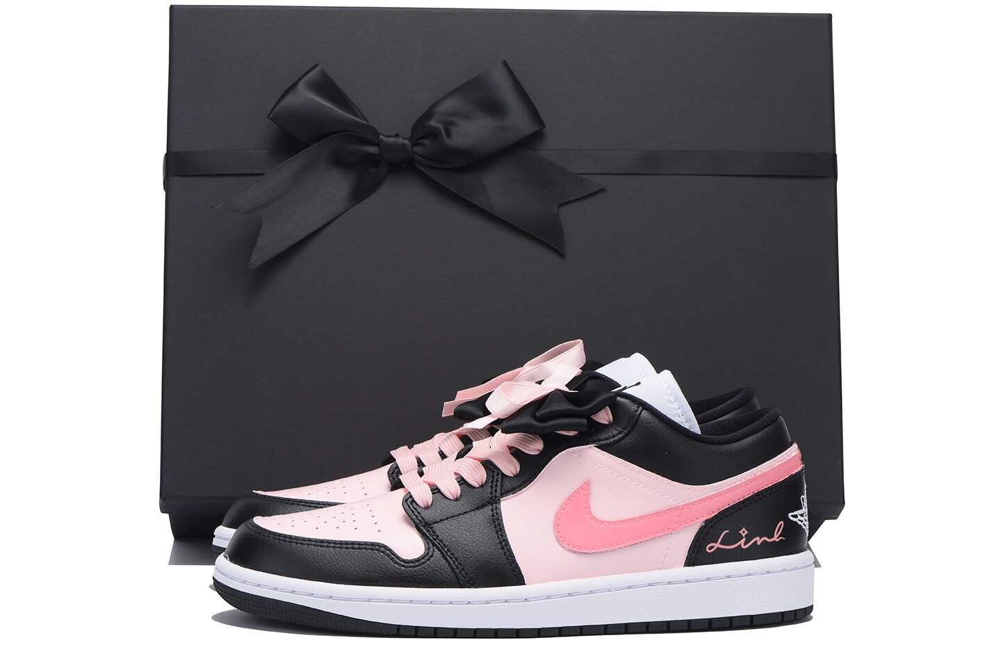 

Баскетбольные кроссовки Air 1 Vintage женские с низким верхом розового цвета Jordan, розовый