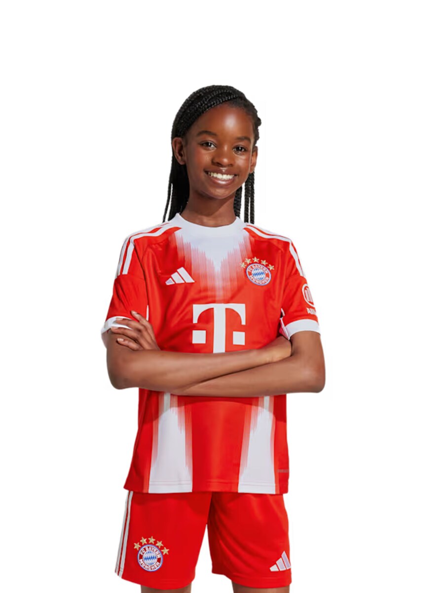 Футболка Performance ADIDAS PERFORMANCE FC Bayern München Home 25-26, красный — фото 2