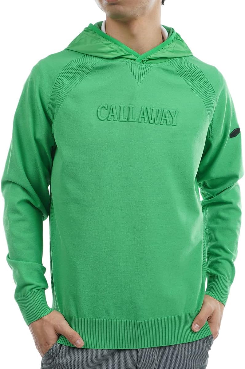 

Мужская толстовка Callaway C23118101 из технологичного трикотажа (с защитой от попадания пищи в ротанг) / для гольфа, зеленый