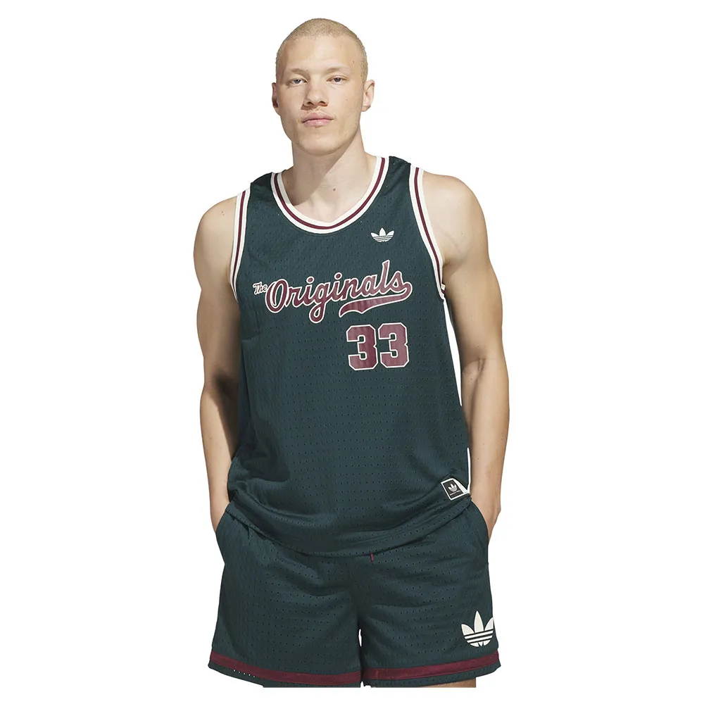 

Футболка без рукавов adidas Originals Basketball, черный