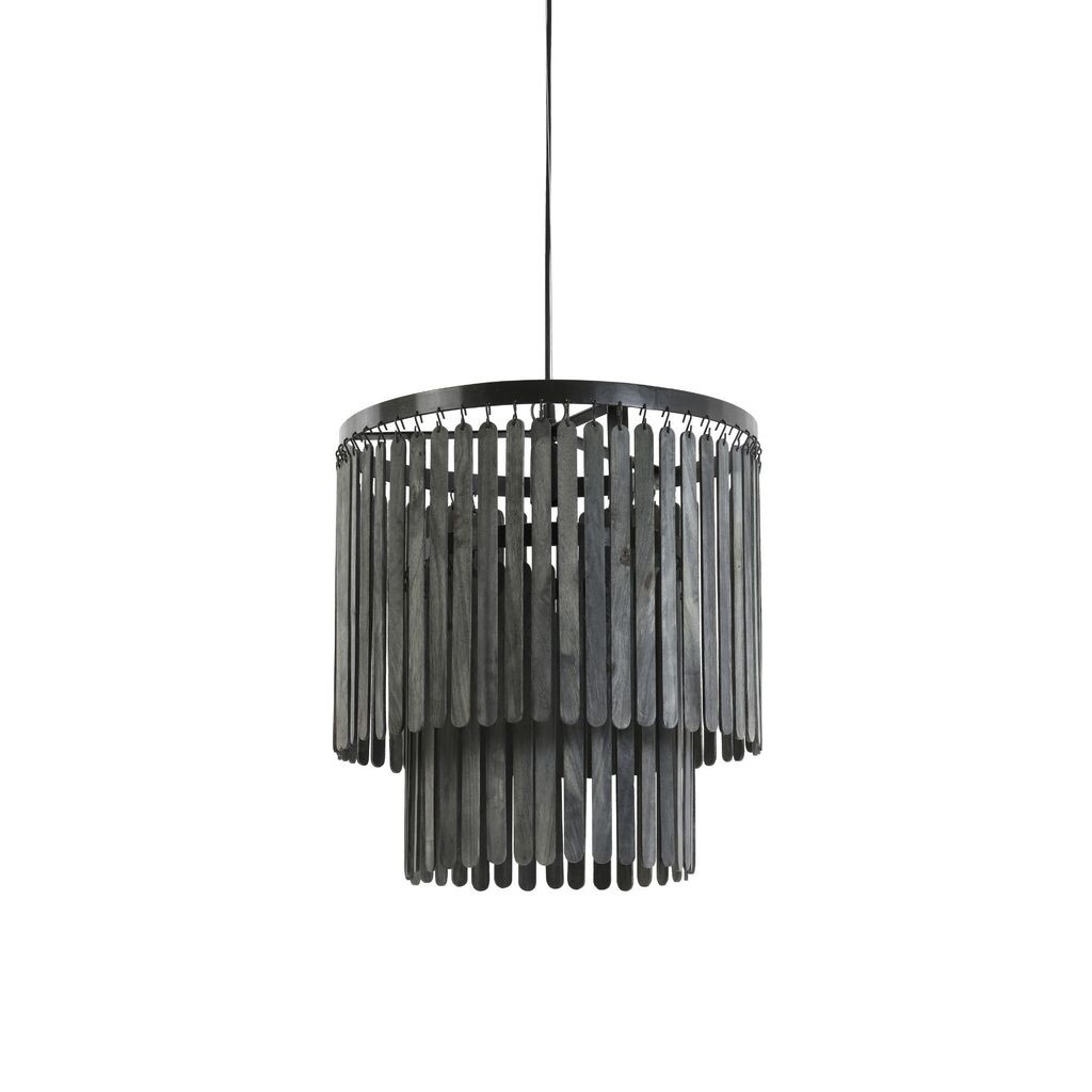 

Light & Living - подвесной светильник ГУЛАРО - Ø45x43см - черный