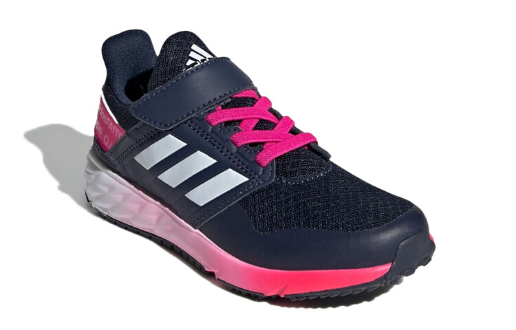 Fortafaito Kids Кроссовки детские низкие Синие/белые/розовые Adidas — фото 3