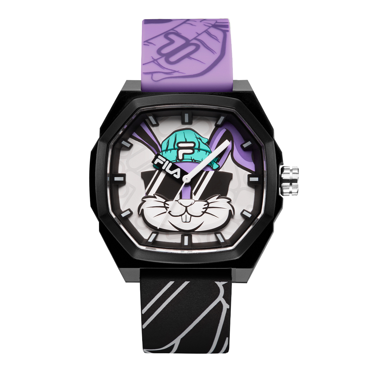 

FILA Часы DOPAMINE Wrist Watch Quartz Movement Silicone Strap White Dial Unisex, [Year of The Rabbit Chinese Zodiac Limited]-6471-002