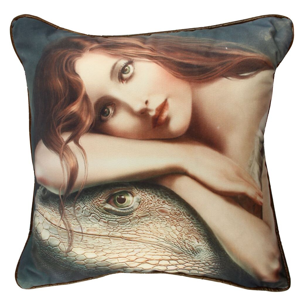 

Evila Originals, A11059- GRV2139, разноцветная, подушка, 50 % хлопок / 50 % полиэстер
