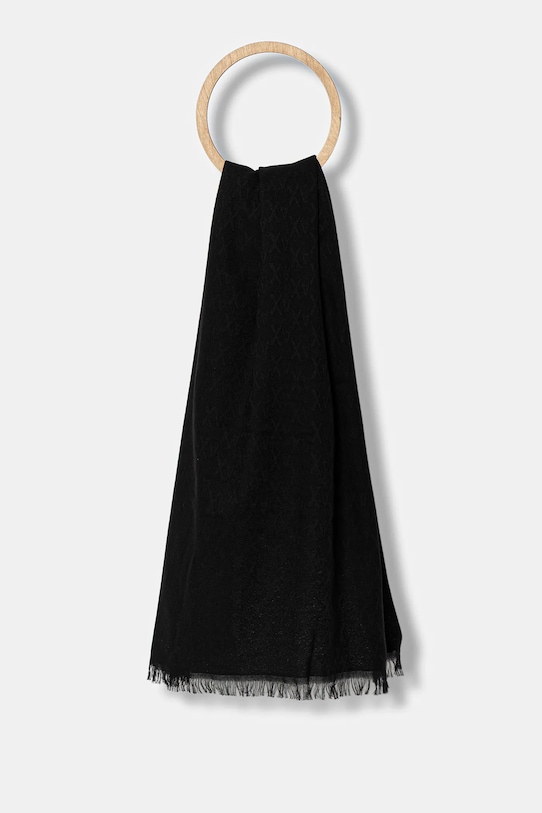 

Шарф Armani Exchange, черный