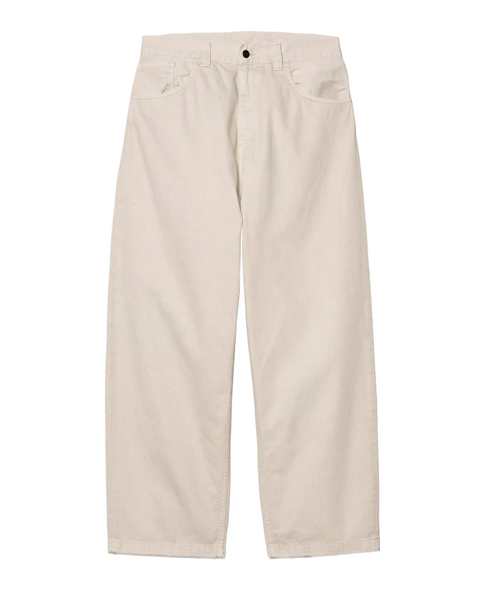 

Бежевые джинсовые брюки свободного кроя Carhartt Wip, бежевый