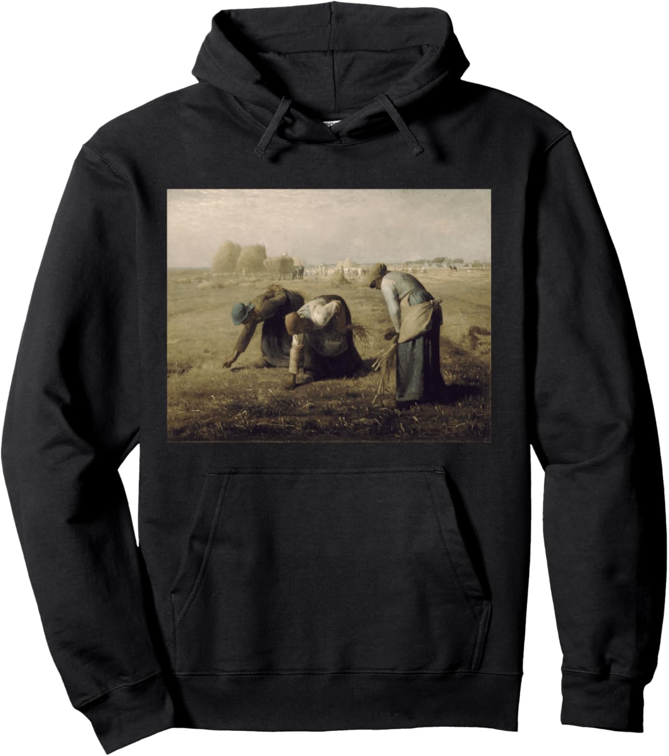 

Худи Jean-Francois Millet's The Gleaners, черное Vintage Images, Черный, Худи Jean-Francois Millet's The Gleaners, черное Vintage Images