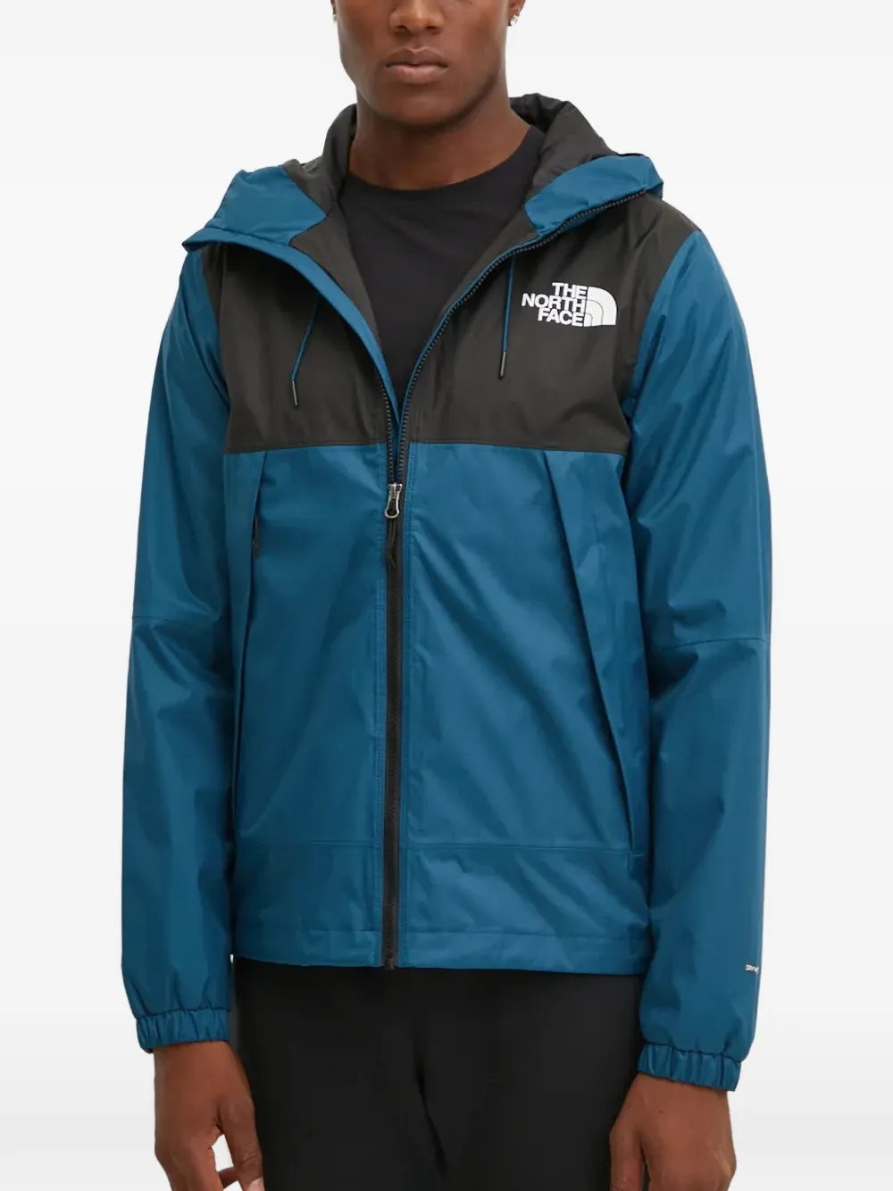 

Куртка с капюшоном в стиле колор-блок The North Face, синий