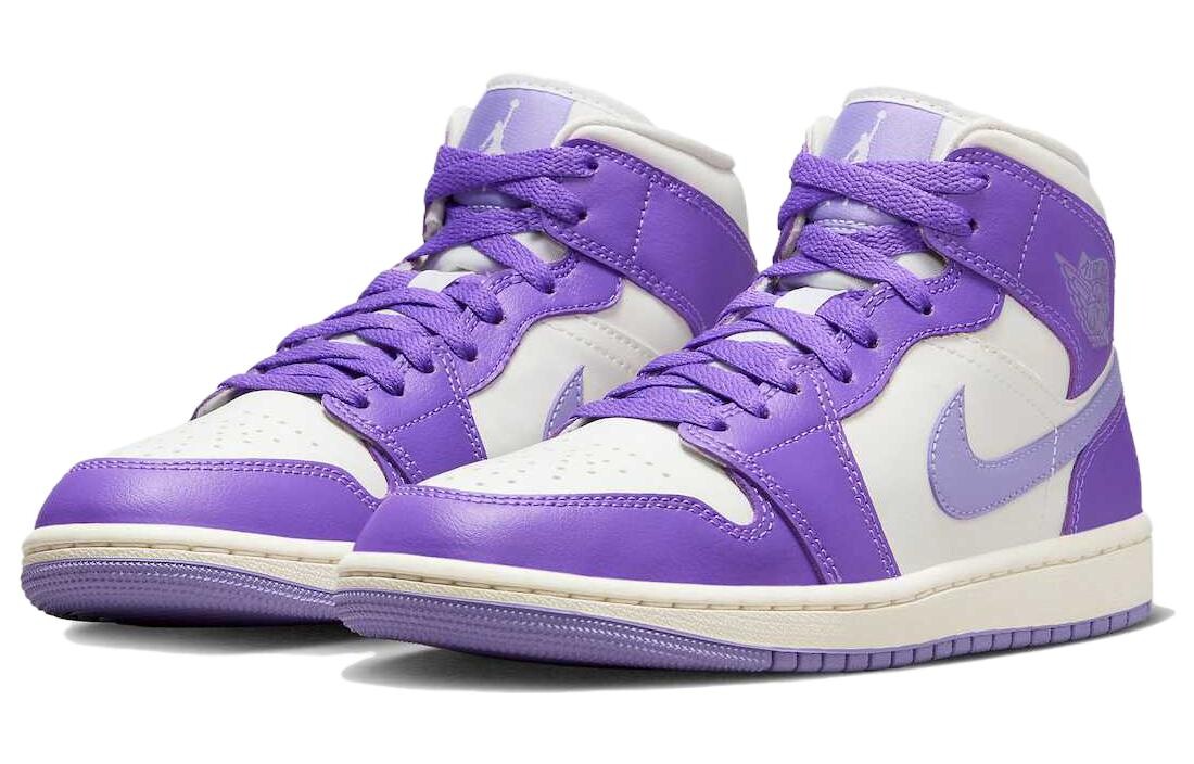 Кроссовки Jordan 1 Mid Action Grape Women's — фото 3