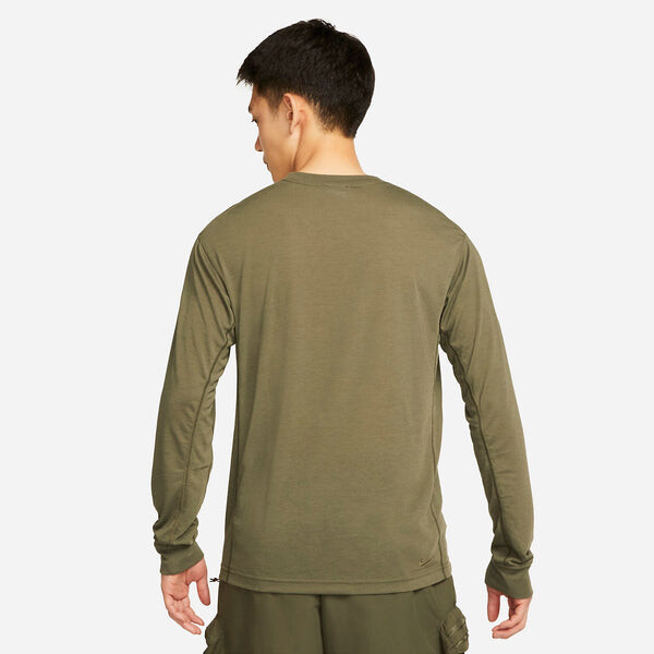 Футболка Dri Fit Acg Logo с длинным рукавом Nike, зеленый — фото 2