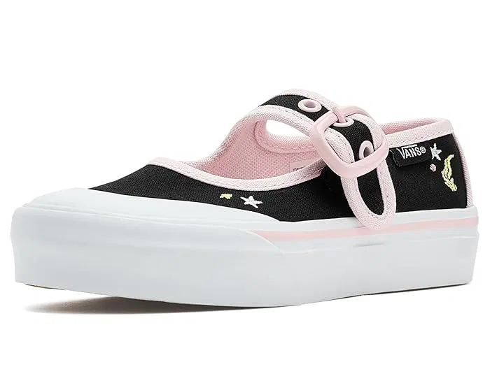 Кроссовки Mary Jane Vans Kids, Mermaid Black/Pastel Pink